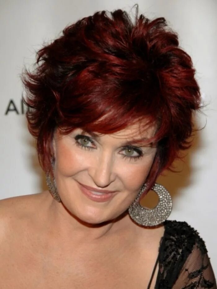 Прическа для полной женщины 50 лет Short Hairstyles for Women Over 50 Short Hairstyles 2014 Sharon osbourne hair, S