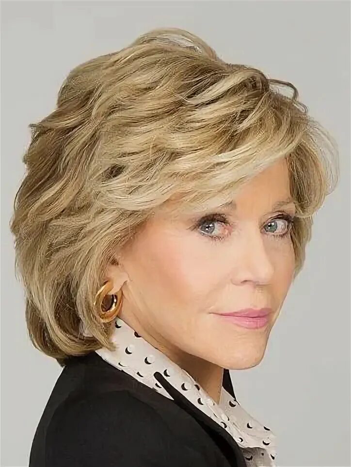 Прическа для шестидесятилетней женщины Pin on Makeup for older women Jane fonda hairstyles, Layered haircuts for medium