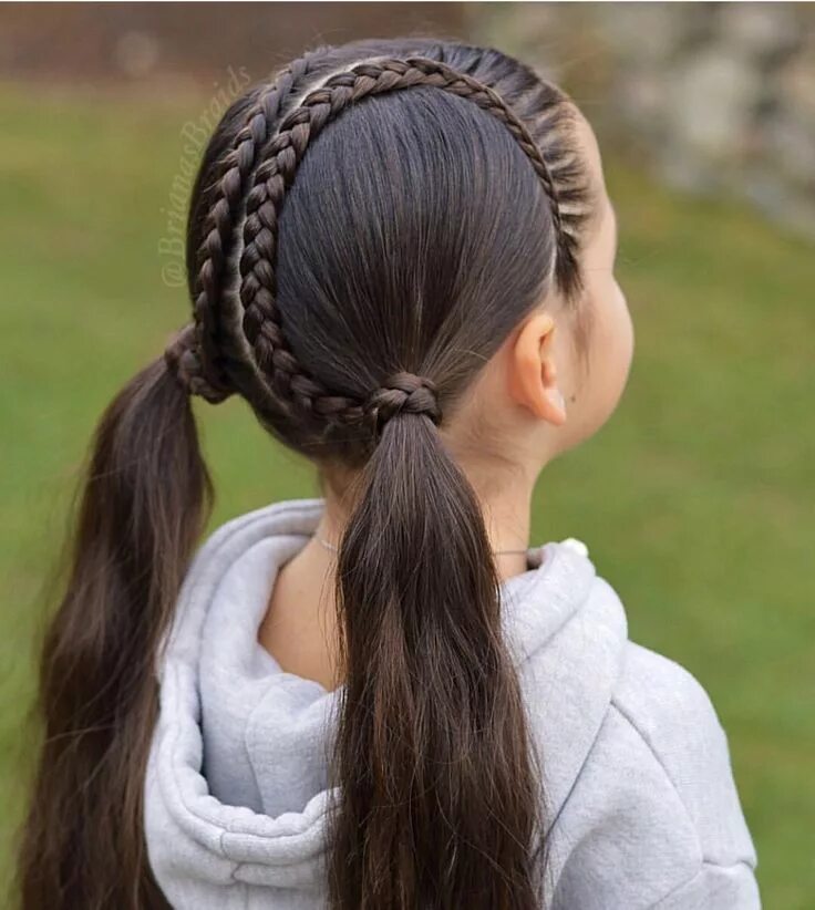 Прическа для школьницы на длинные волосы Pin by Jaylene Wiltsie on Girls Hairstyles Girl hairstyles, Hair styles, Cool br