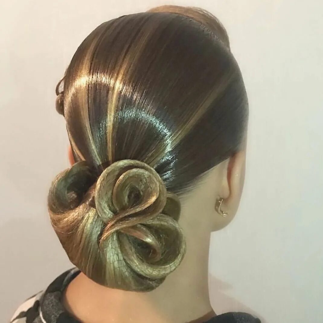 Прическа для спортивных бальных танцев для девочек Hairstyle by me ✨ #terpugovamargarita #hairstyle #dance #ballroomdance #прическа