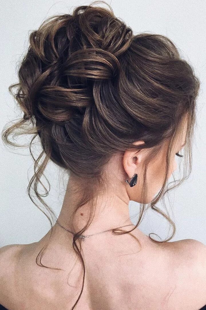 Прическа для женщин собранные волосы This gorgeous wedding hair updo hairstyle idea will inspire you Hair styles, Uni