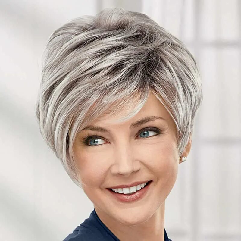 Прическа для женщины 50 лет на короткие Amazon.com: Gabor Wigs For Women