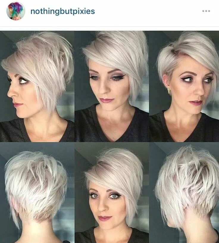 Прическа для женщины асимметрия Pin by Candee Mason on Hairstyles I love Longer pixie haircut, Straight hairstyl