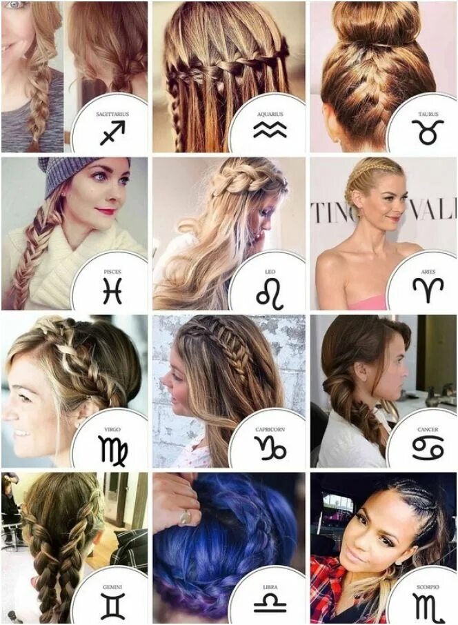 Прическа для женщины телец Tutorial: Basket Weave Hair Hairstyle zodiac, Hairstyles zodiac signs, Hair styl