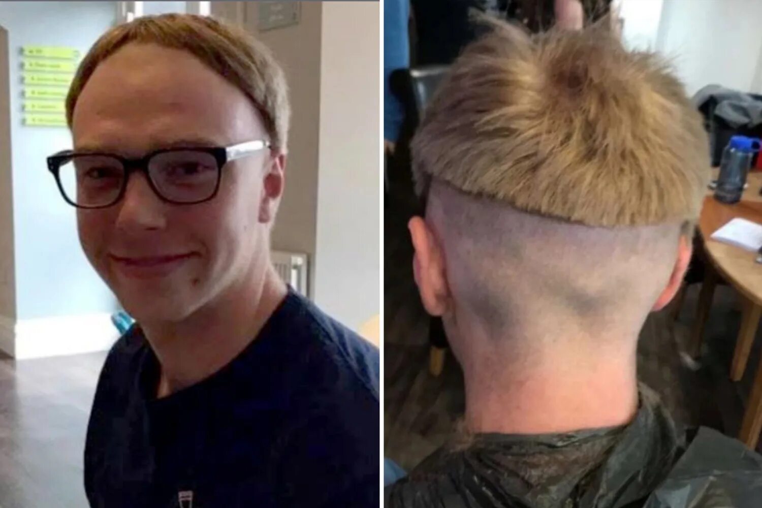 Прическа домик мужская People are sharing their horrific home haircuts during coronavirus lockdown - an