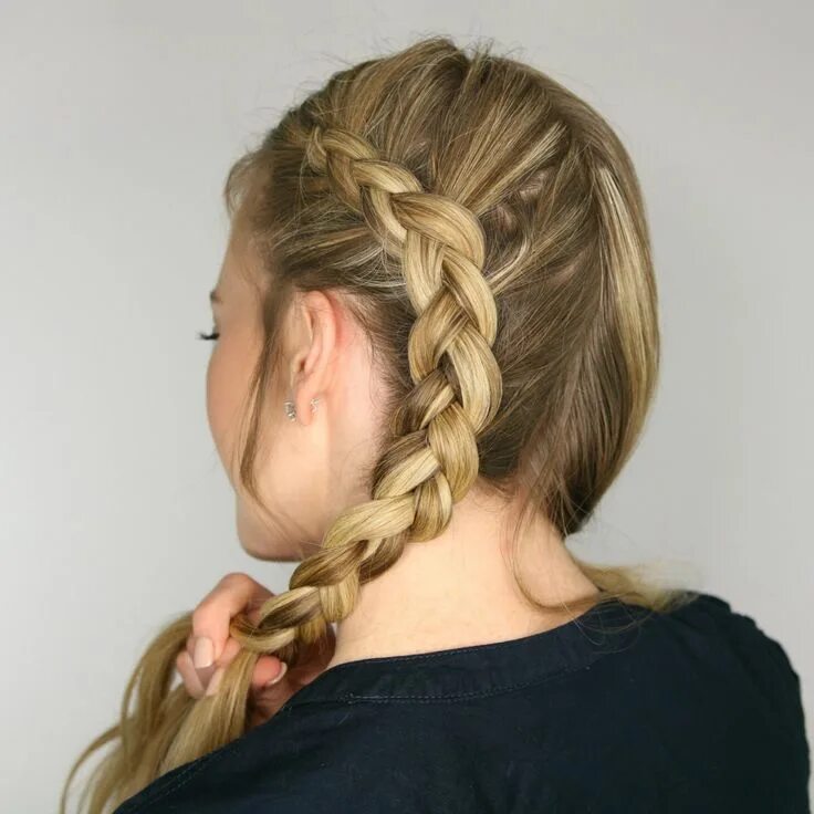 Прическа дракончик Two Dutch Braids MISSY SUE French braid hairstyles, Braids for short hair, Boxer