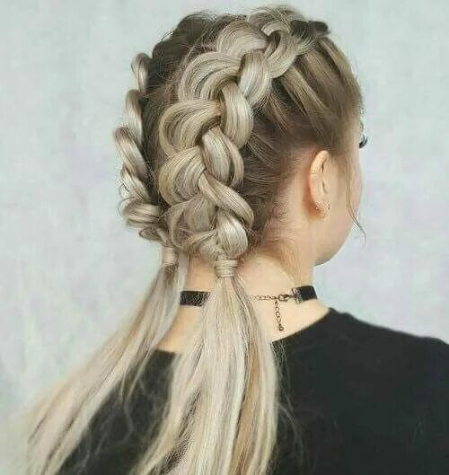 Прическа дракончик фото Pin by Lola Ruiz on peinados Braided hairstyles, Hair styles, Box braids hairsty