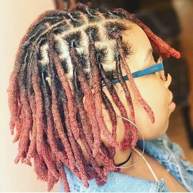 Прическа дреды для девочек фото locgoddess --- #locs #iamlocd #locgoddess #locology #locqueen #retwist #lovemylo