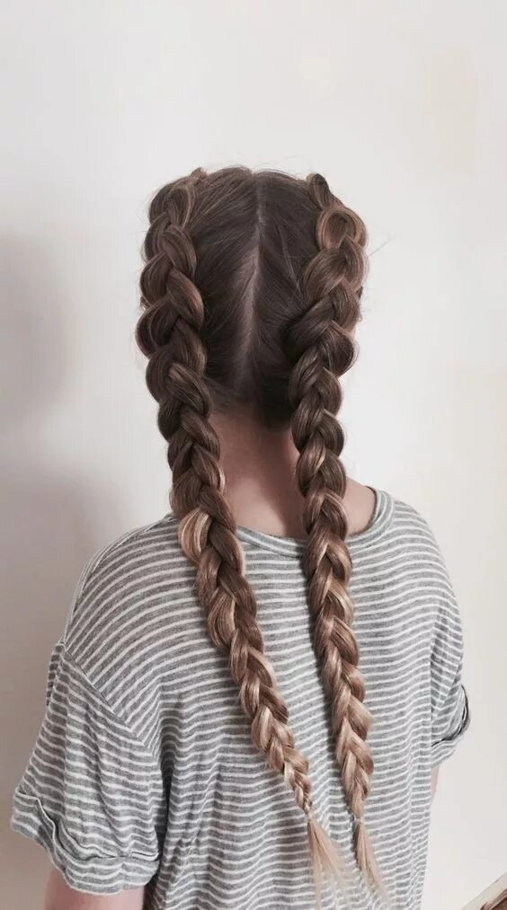 Прическа два колоска для девочки locki2021 French braid, Dutch braid hairstyles, Braids step by step