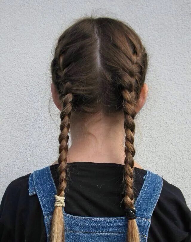 Прическа две косички Never too old for braids Hair trends, Beautiful braids, Plaits hairstyles