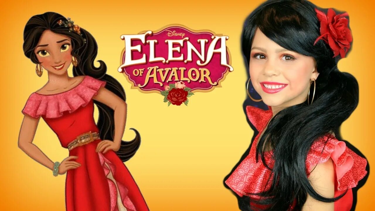 Прическа елены из авалора как сделать Disney Princess Elena of Avalor Costume and Makeup Tutorial - YouTube