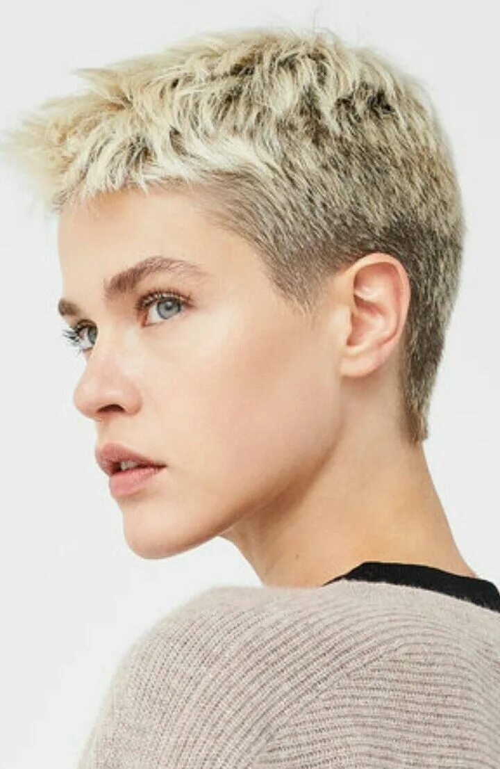 Прическа ежик женская Pin by Linda van Strien on just short Short hair styles pixie, Super short hair,