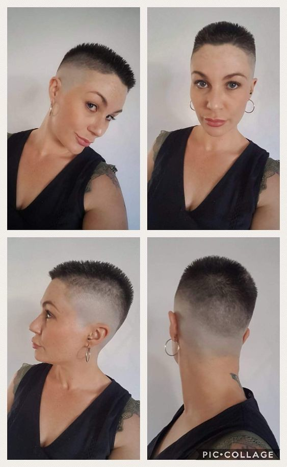 Прическа ежик женская фото 161176e5da00370bbe5803ca1350b180 Shaved hair cuts, Super short hair, Fade haircu