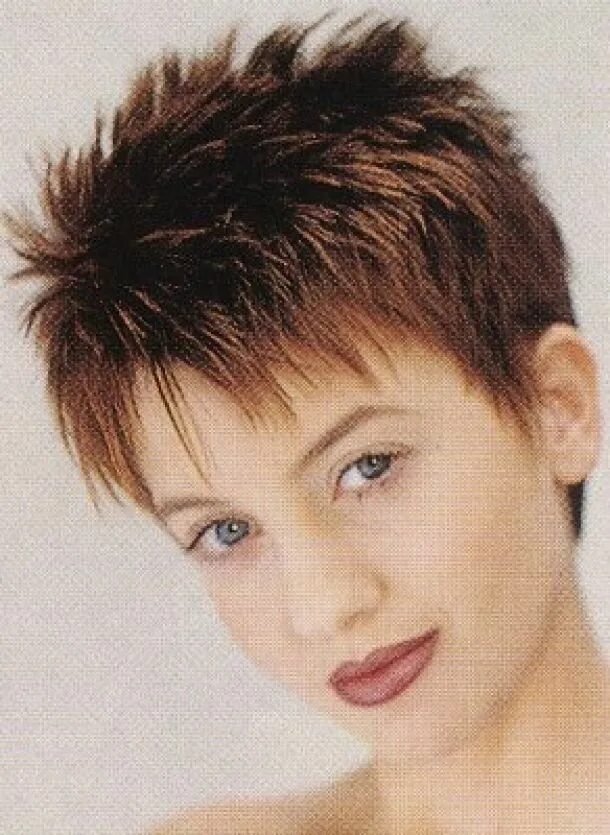 Прическа ежик женская фото Spiky Hairstyle For Men Women And Girls 2011 Short - Free Download Spiky Hairsty