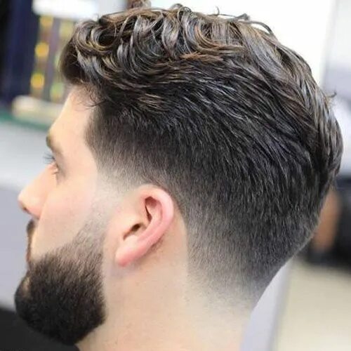 Прическа fade мужская 50 Popular Taper Fade Haircuts For Men in 2023 Cortes de pelo hombre, Corte de p