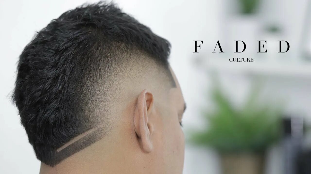 Прическа fade мужская HAIRCUT TUTORIAL: BURST FADE/ MOHAWK - YouTube