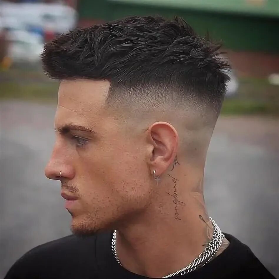 Прическа фейд длинная 10 популярных идей на тему "man haircut short fade" для вдохновения