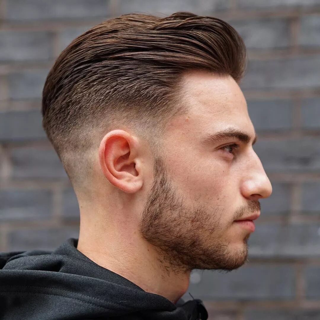 Прическа фейд мужская длинная Instagram photo by * RPB * * May 16, 2016 at 8:15pm UTC Mens hairstyles fade, Fa