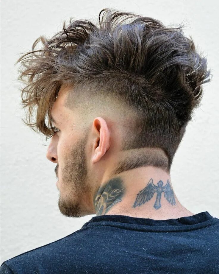 Прическа фейд мужская длинная Pin on Mens Hairstyles - New Trendy Styles