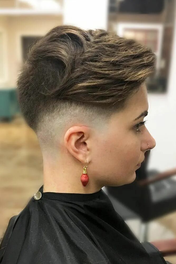 Прическа фейд женская Breathtaking Low Fade Haircut for Women Ideas To Steal The Show Low fade haircut