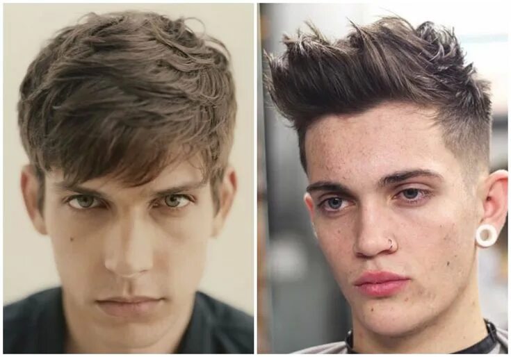 Прическа фейс мужская Best Haircuts for Men with an Oblong Face