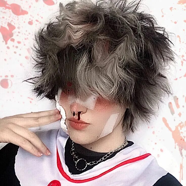 Прическа fluffy Pin on me i guess in 2022 Emo hair, Fluffy hair, Short grunge hair