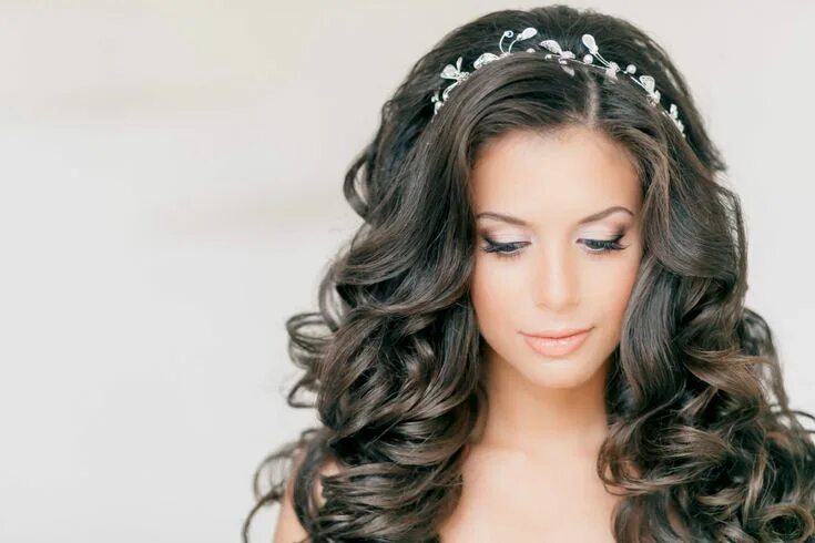 Прическа фото на средние длинны Какую прическу сделать на Новый год 2017? Long hair styles, Headband hairstyles,