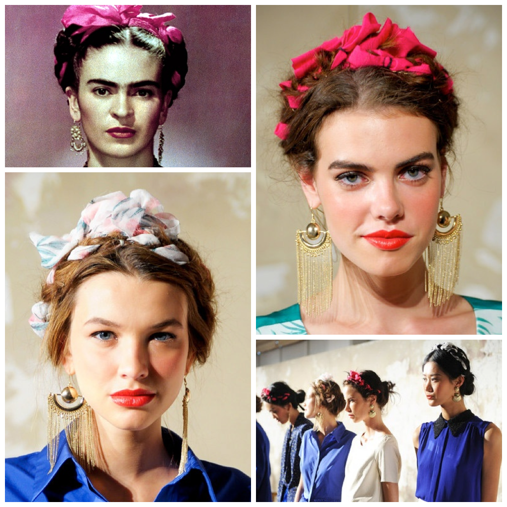 Прическа фриды кало как сделать frida kahlo hair Braid inspiration, Mexican hairstyles, Hair styles