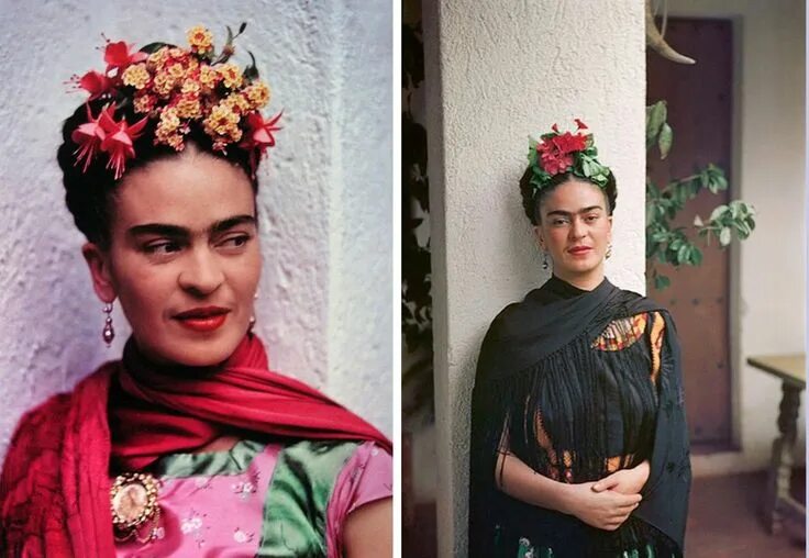 Прическа фриды кало как сделать Épinglé sur inspired by Frida Kahlo