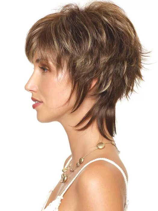 Прическа гаврош женская фото на средние Millie by Noriko Wigs.com - The Wig Experts ™ Medium hair styles, Short hair cut