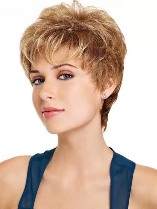 Прическа гаврош женская на короткие Aspire Petite by Gabor Short hair color, Short hair cuts, Short blonde haircuts