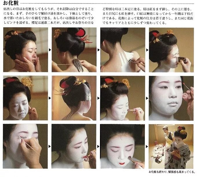 Прическа гейши как сделать becoming a geisha Geisha makeup, Geisha, Make up art