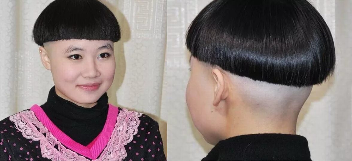 Прическа горшок Bald & Short Hair Girls: BOWL CUT Womens haircuts, Mushroom haircut, Hair cuts