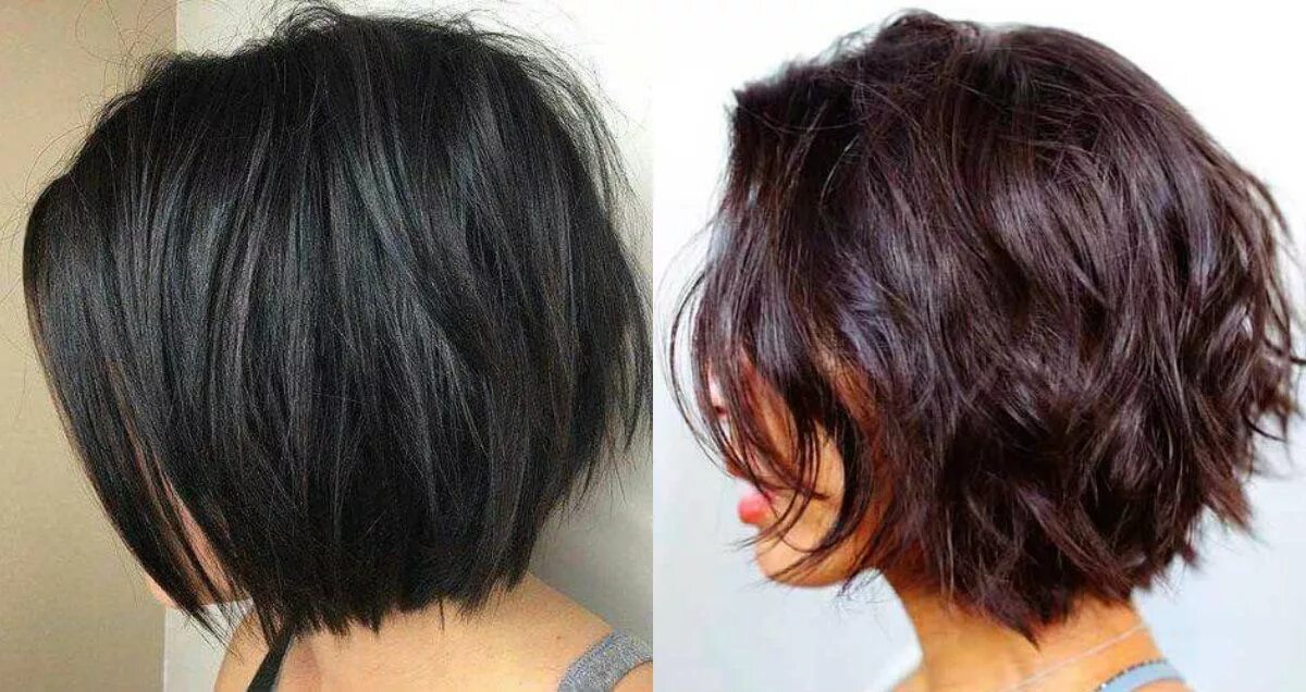 Прическа градуированное каре на средние Timeless Graduated Bob Haircuts 2018 short bob Short bob hairstyles, Bob hairsty