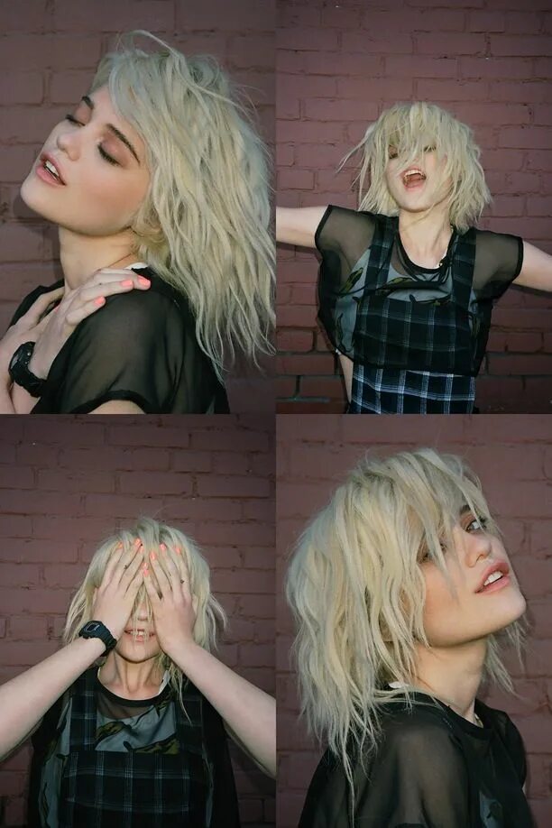 Прическа гранж как сделать Sky Ferreira ASOS Magazine 90s grunge hair, Hair styles, Grunge hair