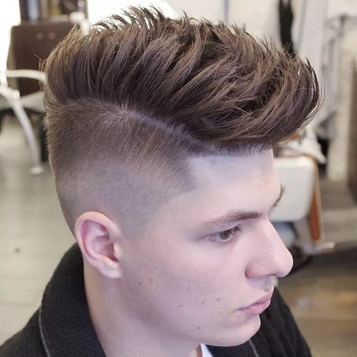 Прическа гриб мужская 27 Fade Haircuts For Men Fade haircut, Long hair fade, Best fade haircuts