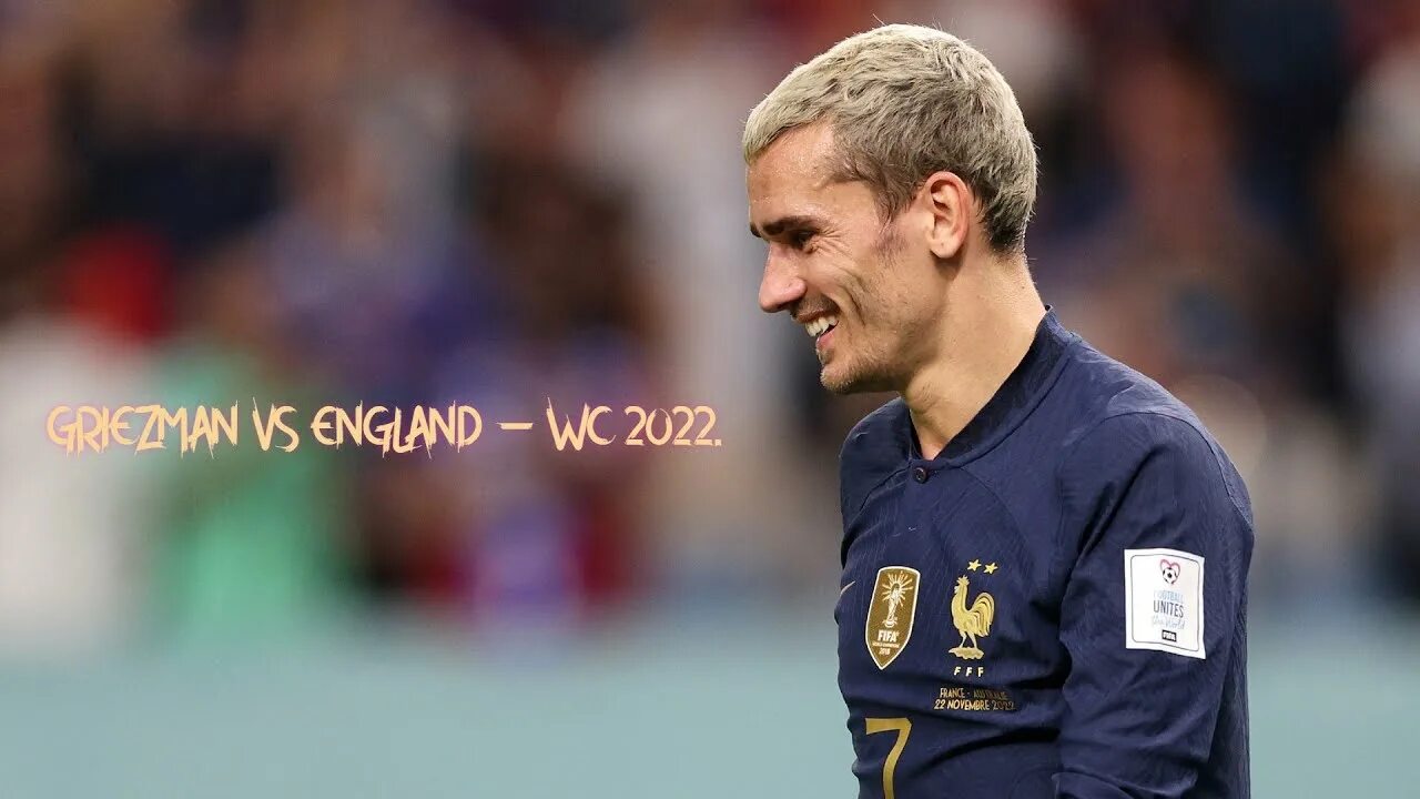 Прическа гризмана 2024 Antoinne Griezmann vs England - World Cup 2022 Highlights - YouTube