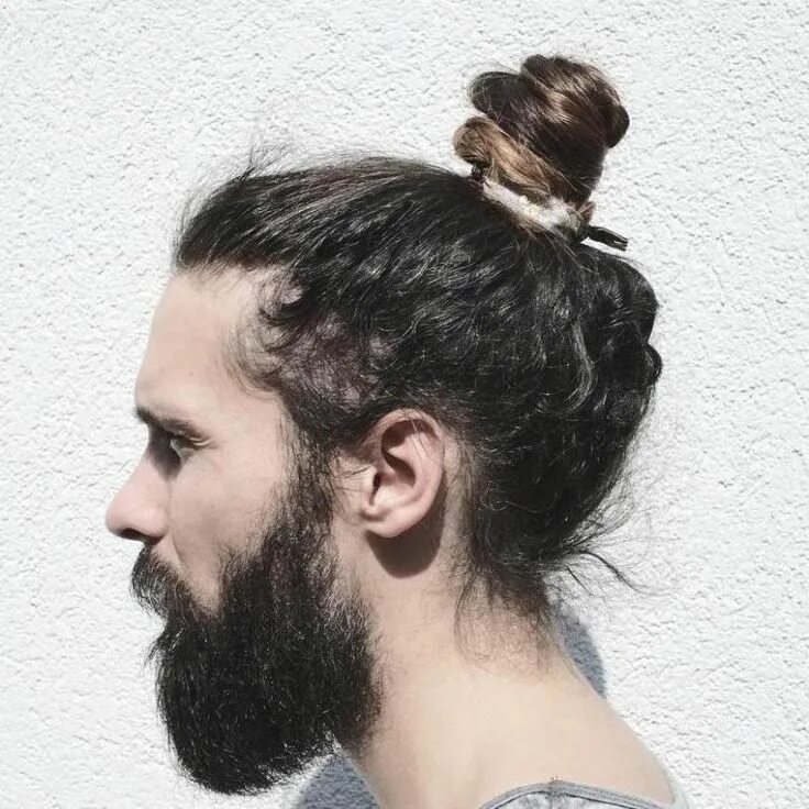 Прическа гулька мужская Pin on Bun hairstyles men