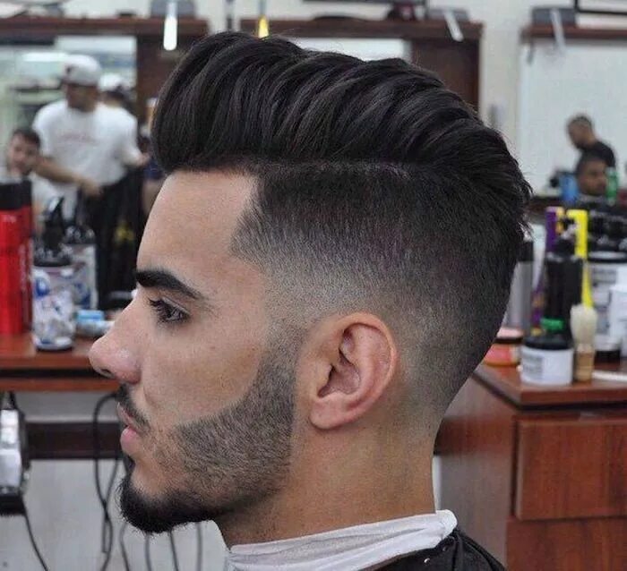 Прическа хендмейд мужская Coupe homme dégradé - le style au poil Men haircut styles, Mens haircuts fade, M