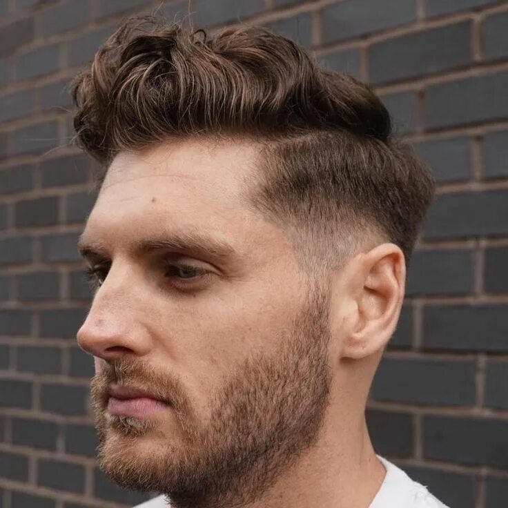 Прическа хендмейд мужская 40 Pompadour Haircuts and Hairstyles for Men Gaya rambut pria, Gaya rambut pompa