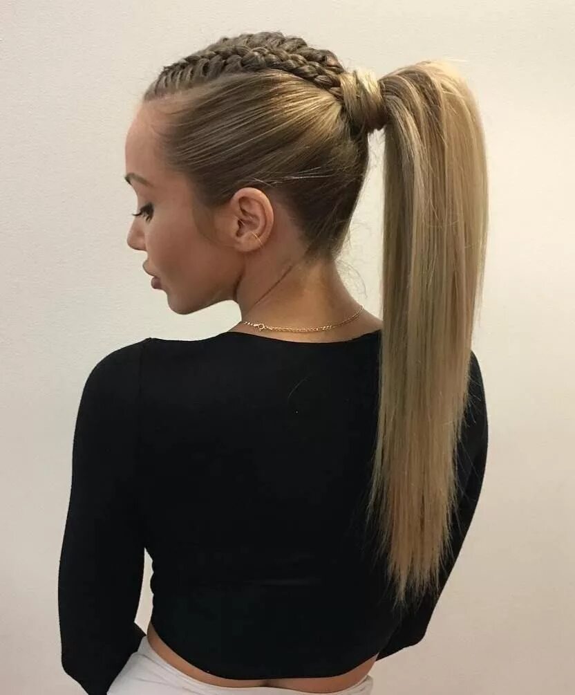 Прическа хвост 20 Power Hair Ideas for Strong and Confident Women High ponytail hairstyles, Cut