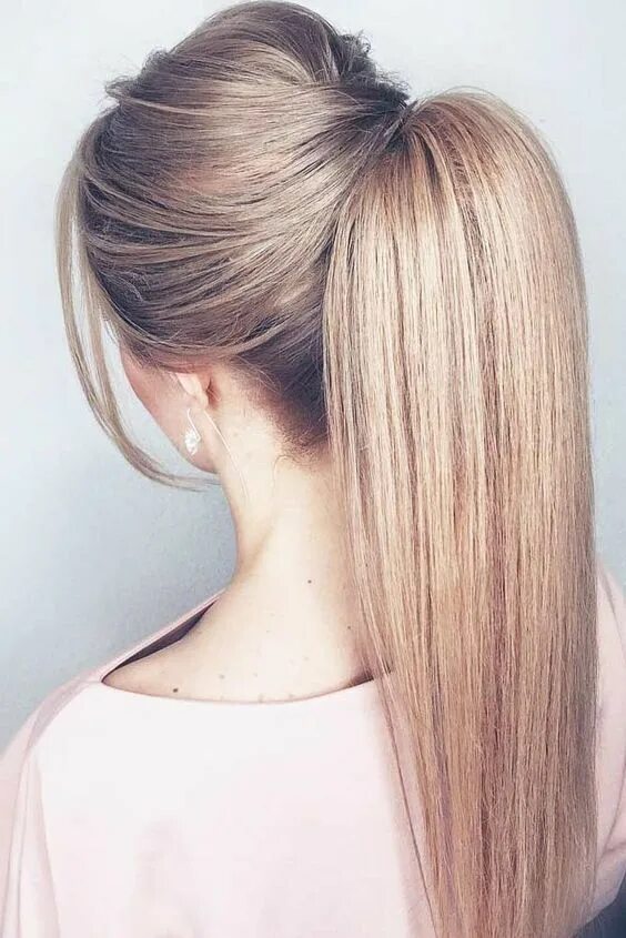 Прическа хвост на длинные прямые волосы 11 Step by Step Puff Hairstyles Tutorials - Our Hairstyles Cute ponytail hairsty