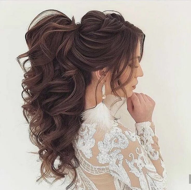 Прическа хвост на свадьбу длинные волосы Pin by Femme Fatale on HAIR Long hair styles, Ponytail hairstyles, Headband hair