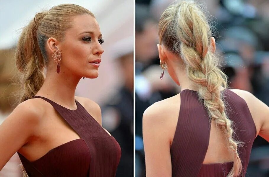 Прическа хвост на волосы лисий хвост Pin by John Burns on beautiful women Blake lively hair, Hair styles, Hair