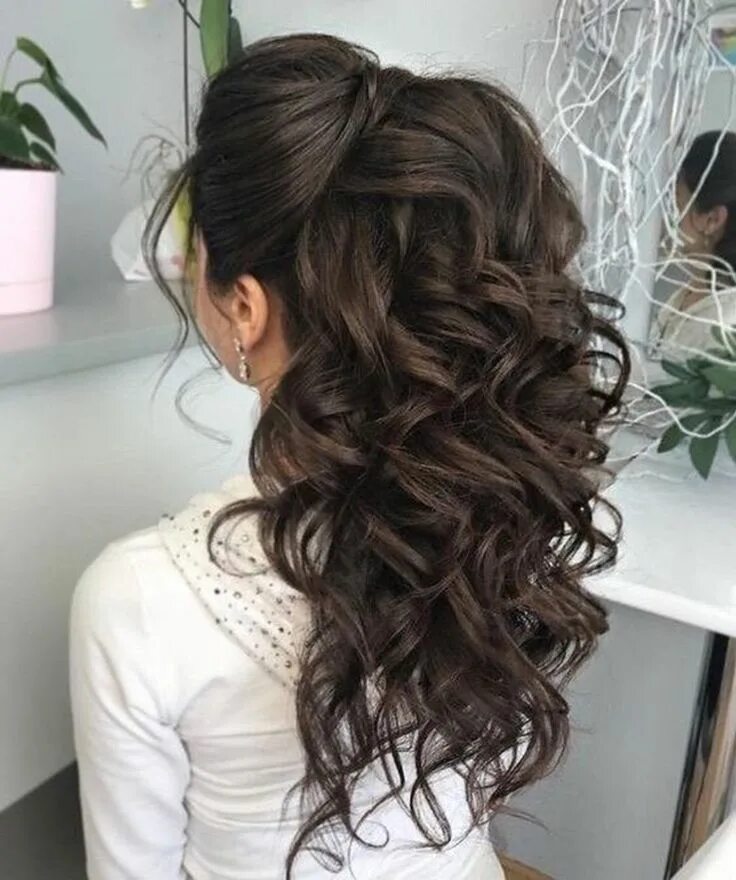 Прическа хвост с локонами на длинные DIY Ponytail Ideas You're Totally Going to Want to 2019 Long hair styles, Brides