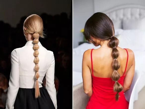 Прическа хвост с резинками на длинные 10 супер простых причесок за 5 минут Long hair styles, Easy hairstyles, Stylish 