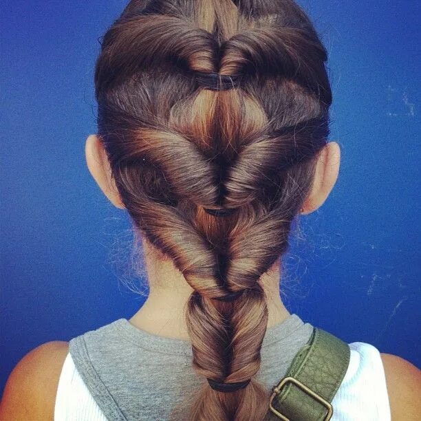 Прическа хвостики с резинками на длинные Instagram post by Mindy McKnight * Jun 20, 2012 at 9:35pm UTC Baby girl hair, Br