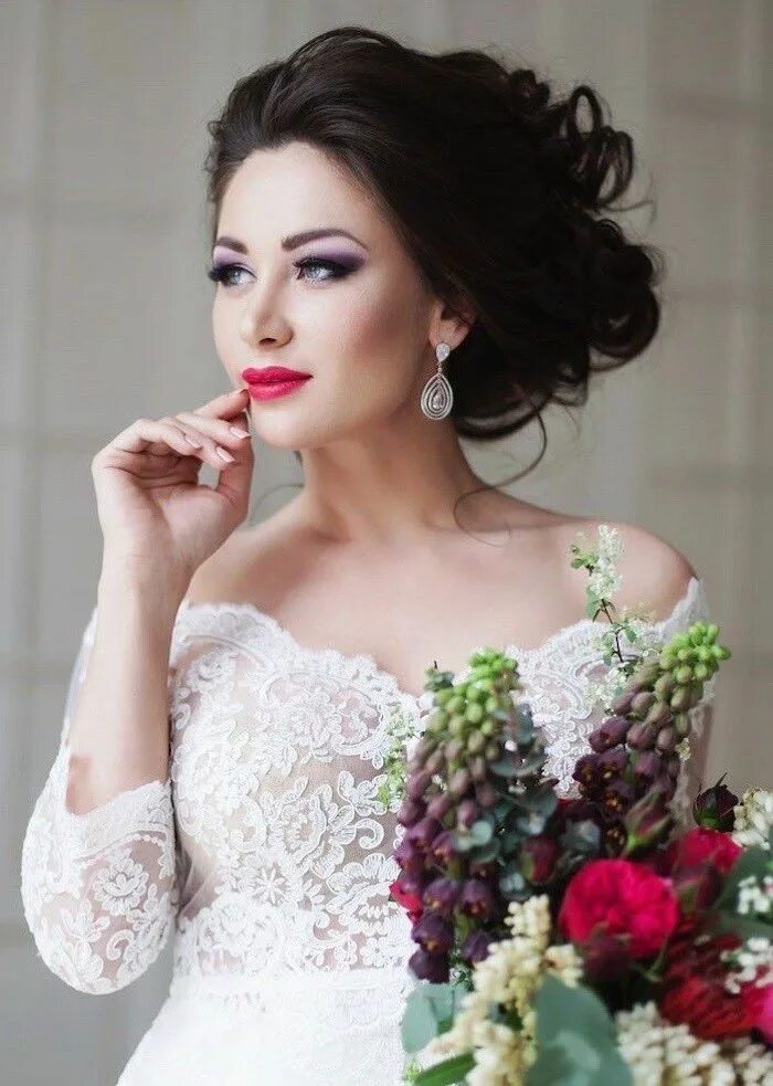 Прическа и макияж образы фото Best Wedding Hairstyles : Wedding Hairstyles: Elstile... Fashion Inspire Pintere