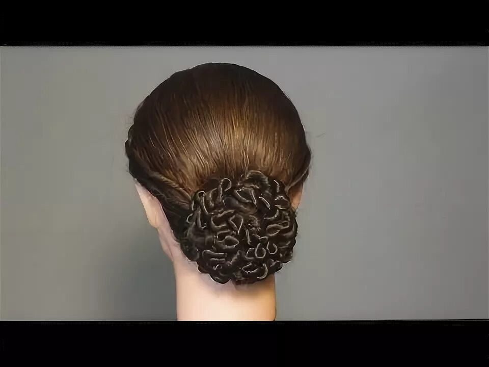 Прическа из жгутов на средние волосы Вечерняя прическа из жгутов. Hairstyle for medium hair. Rope braid tutorial - Yo