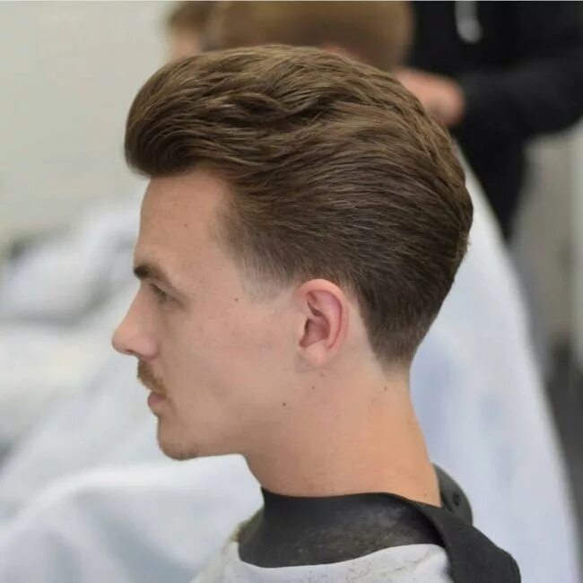 Прическа канадка фото со всех сторон Tousled Slick Back Tapered hair, Tapered haircut, Mens hairstyles